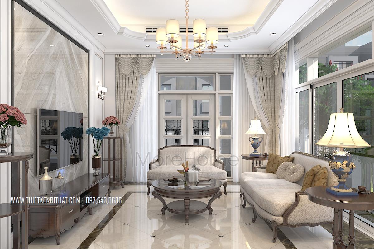 Những mẫu trần thạch cao phòng khách hiện đại và sang trọng