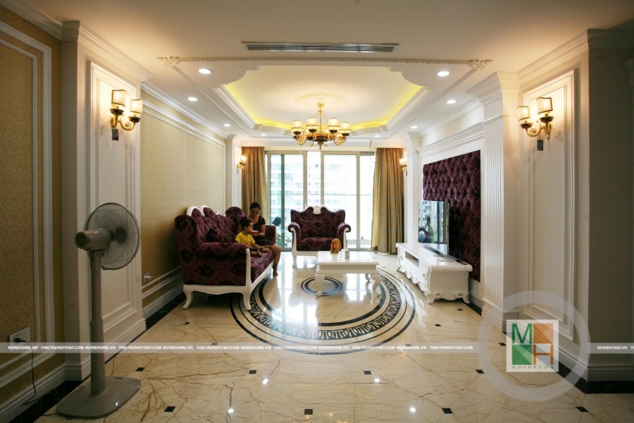 Những mẫu trần thạch cao phòng khách hiện đại và sang trọng