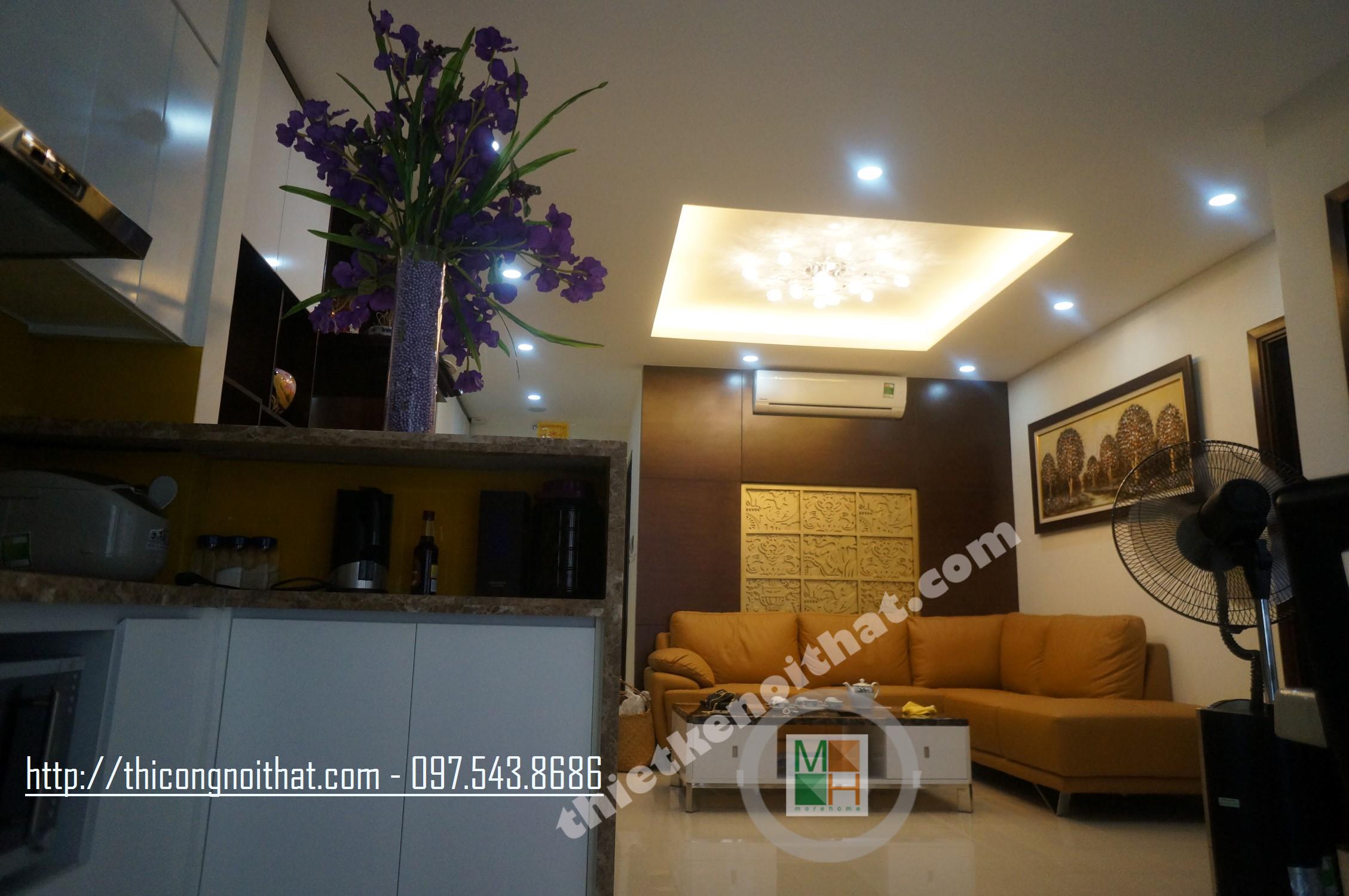 Những mẫu trần thạch cao phòng khách hiện đại và sang trọng